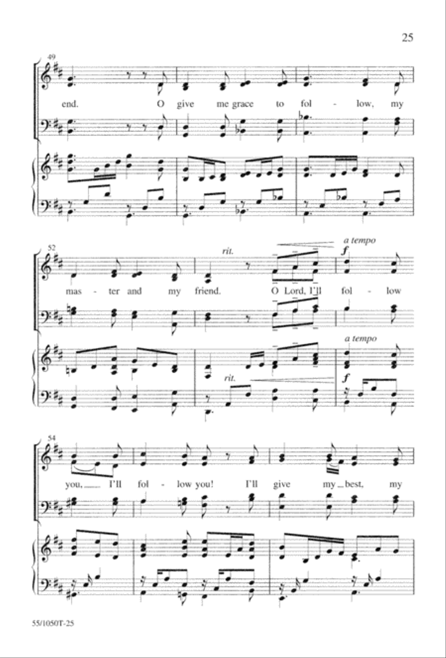 God So Loved the World (Digital Download) 4-Part scores gallery preview page 27
