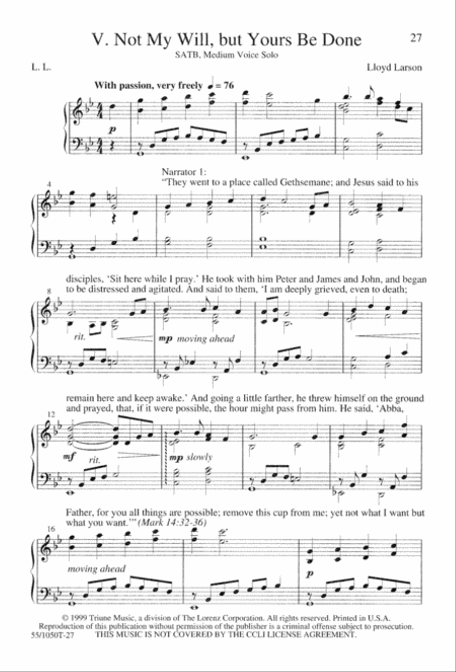 God So Loved the World (Digital Download) 4-Part scores gallery preview page 29