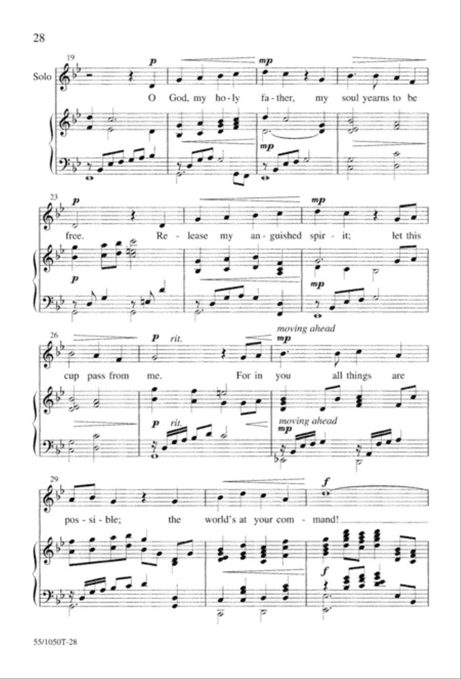 God So Loved the World (Digital Download) 4-Part scores gallery preview page 30