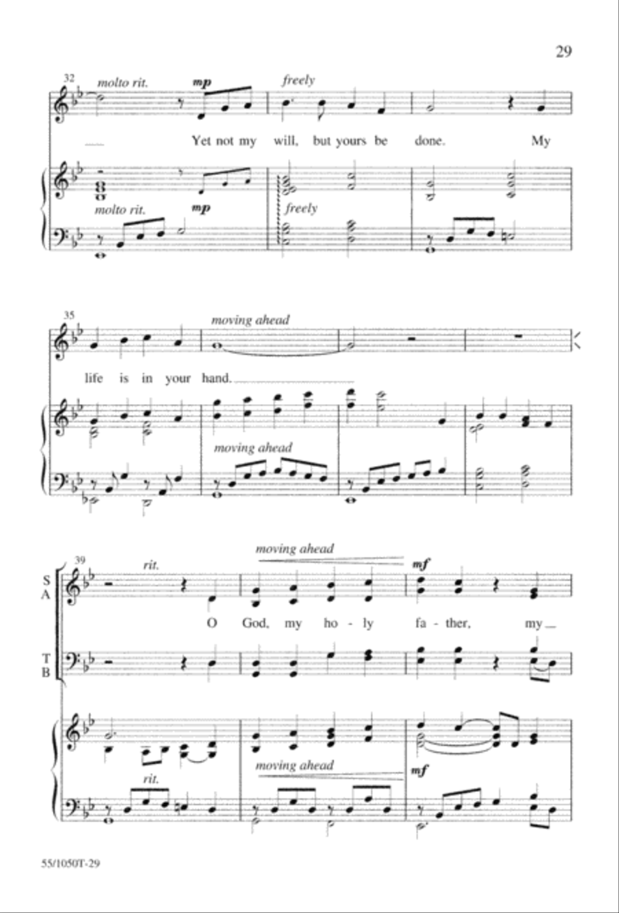 God So Loved the World (Digital Download) 4-Part scores gallery preview page 31