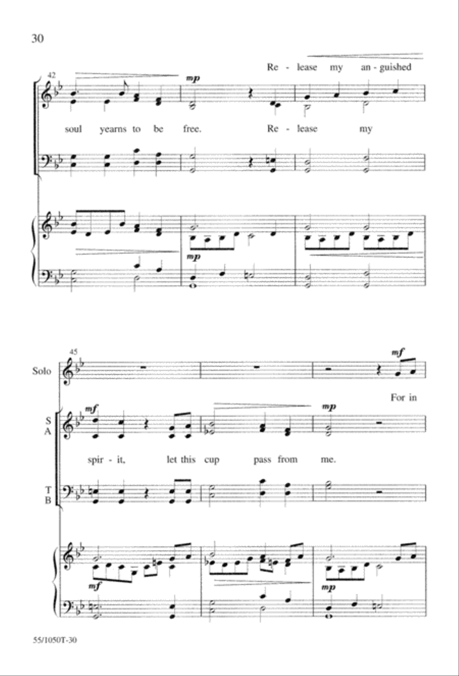 God So Loved the World (Digital Download) 4-Part scores gallery preview page 32