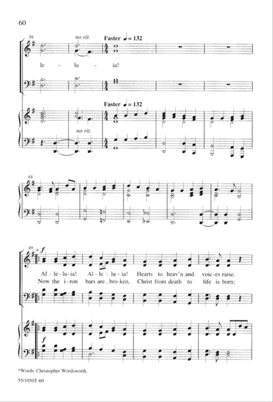 God So Loved the World (Digital Download) 4-Part scores gallery preview page 62