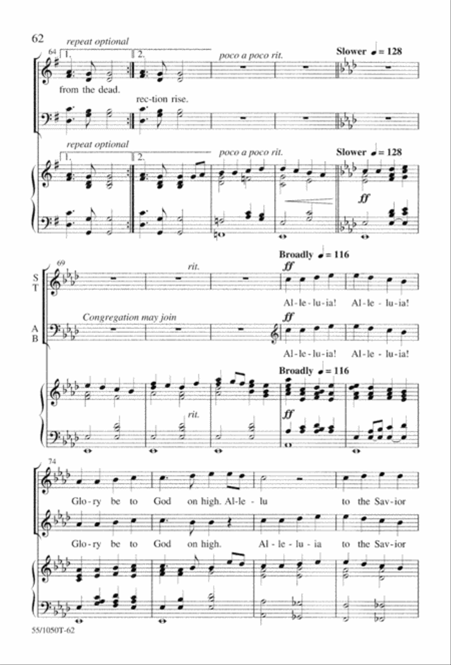 God So Loved the World (Digital Download) 4-Part scores gallery preview page 64