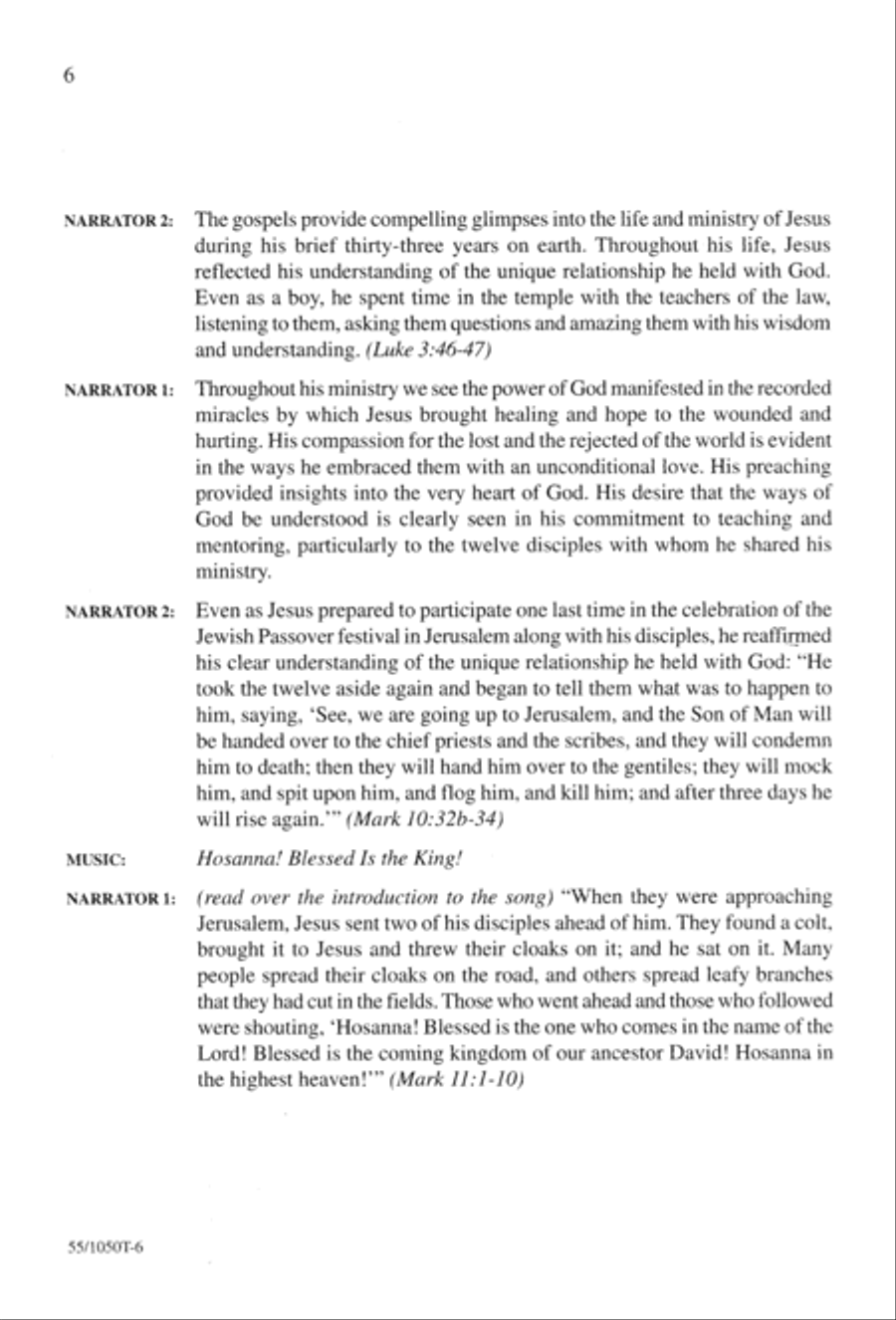 God So Loved the World (Digital Download) 4-Part scores gallery preview page 8