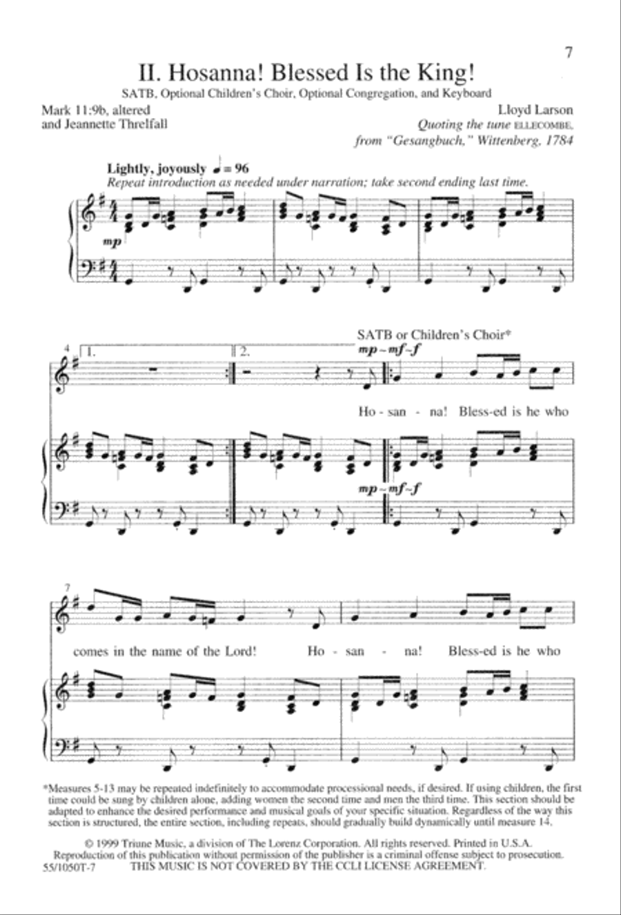 God So Loved the World (Digital Download) 4-Part scores gallery preview page 9