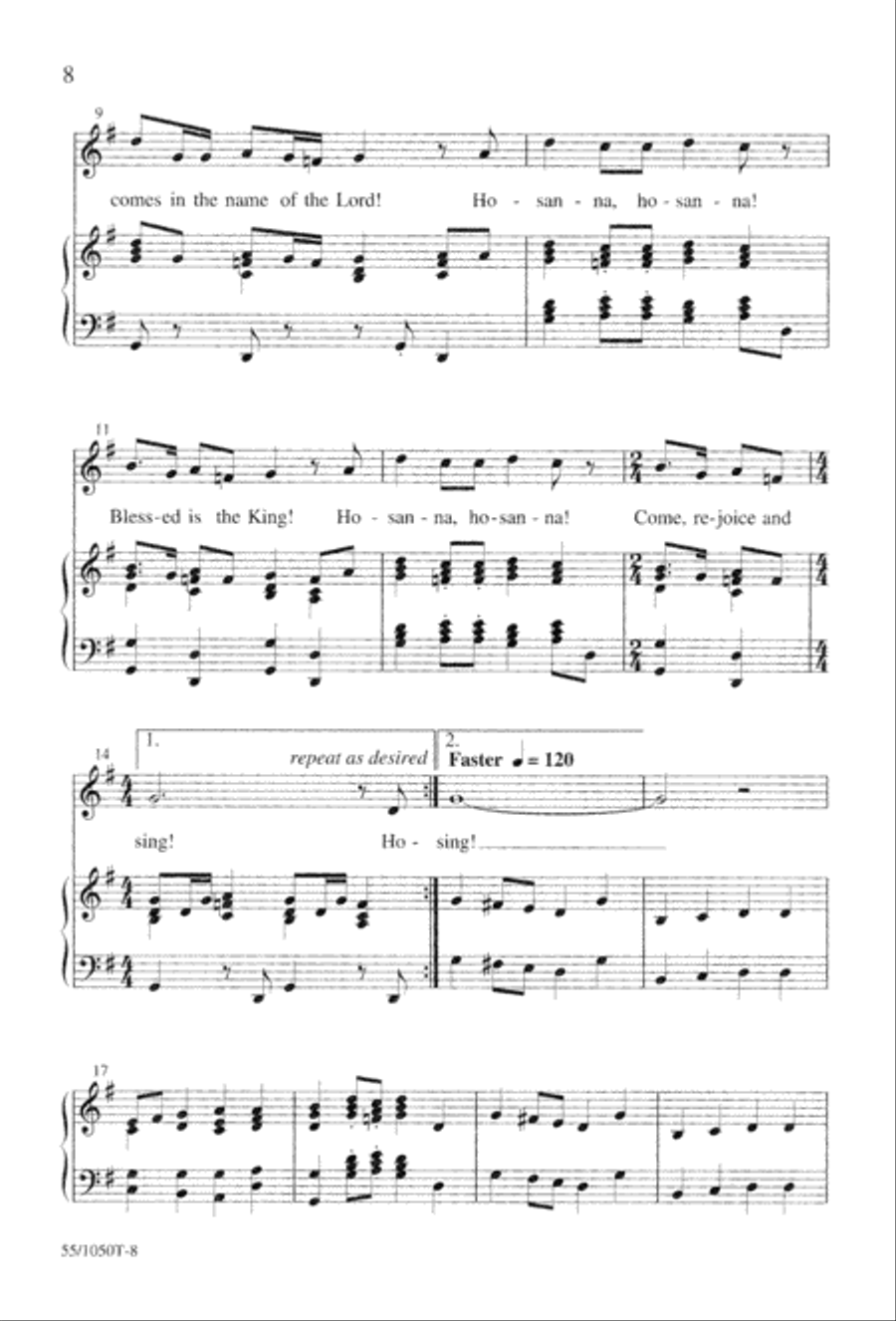 God So Loved the World (Digital Download) 4-Part scores gallery preview page 10