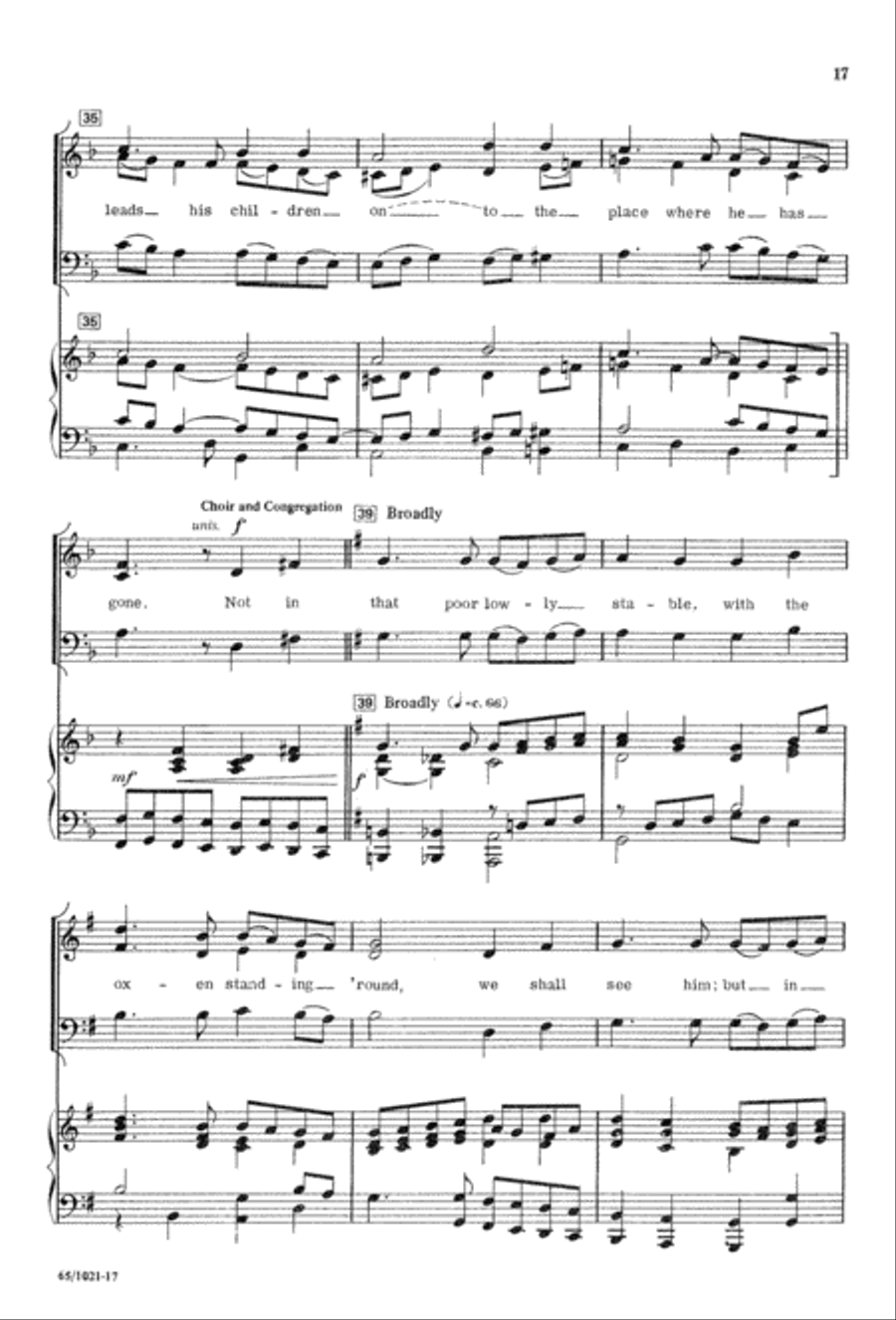 Nowell, Nowell, Emmanuel! (Digital Download) 3-Part scores gallery preview page 19
