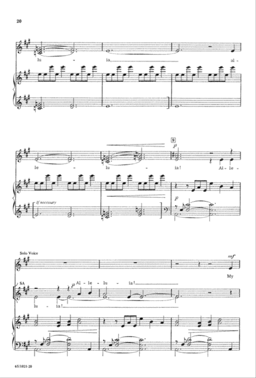 Nowell, Nowell, Emmanuel! (Digital Download) 3-Part scores gallery preview page 22