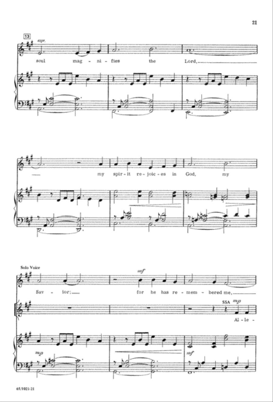 Nowell, Nowell, Emmanuel! (Digital Download) 3-Part scores gallery preview page 23