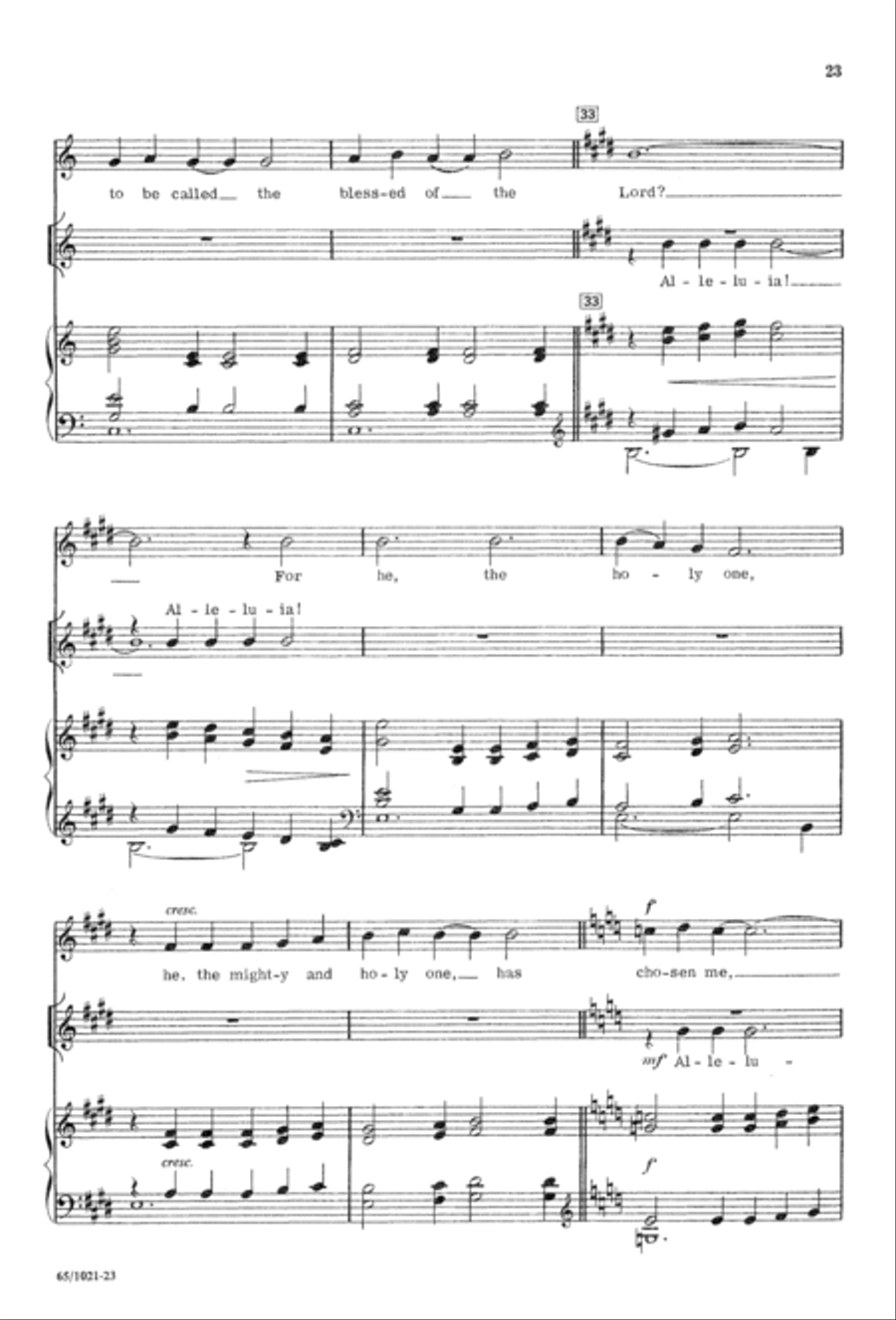 Nowell, Nowell, Emmanuel! (Digital Download) 3-Part scores gallery preview page 25