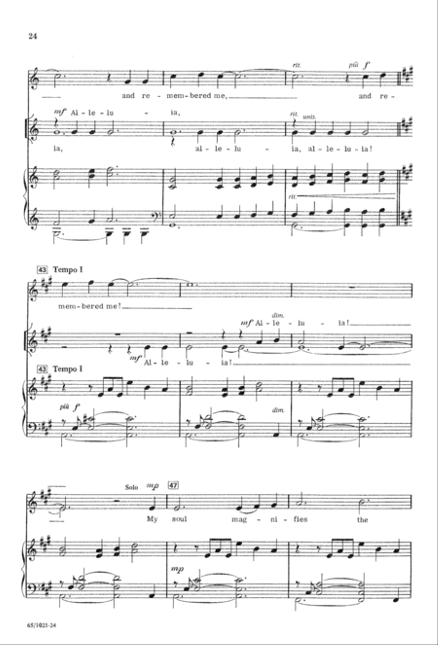 Nowell, Nowell, Emmanuel! (Digital Download) 3-Part scores gallery preview page 26