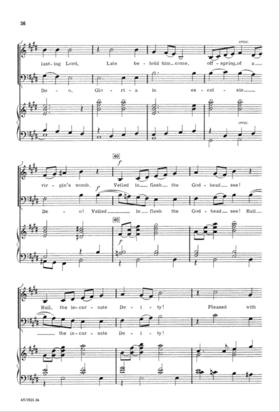 Nowell, Nowell, Emmanuel! (Digital Download) 3-Part scores gallery preview page 38