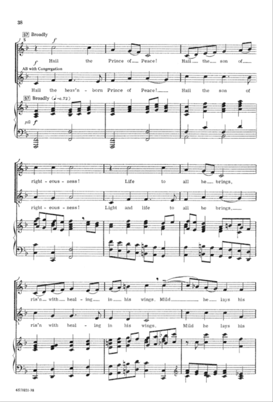 Nowell, Nowell, Emmanuel! (Digital Download) 3-Part scores gallery preview page 40
