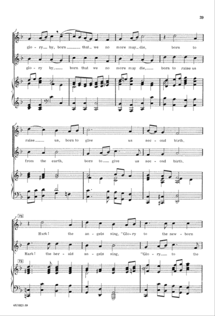 Nowell, Nowell, Emmanuel! (Digital Download) 3-Part scores gallery preview page 41