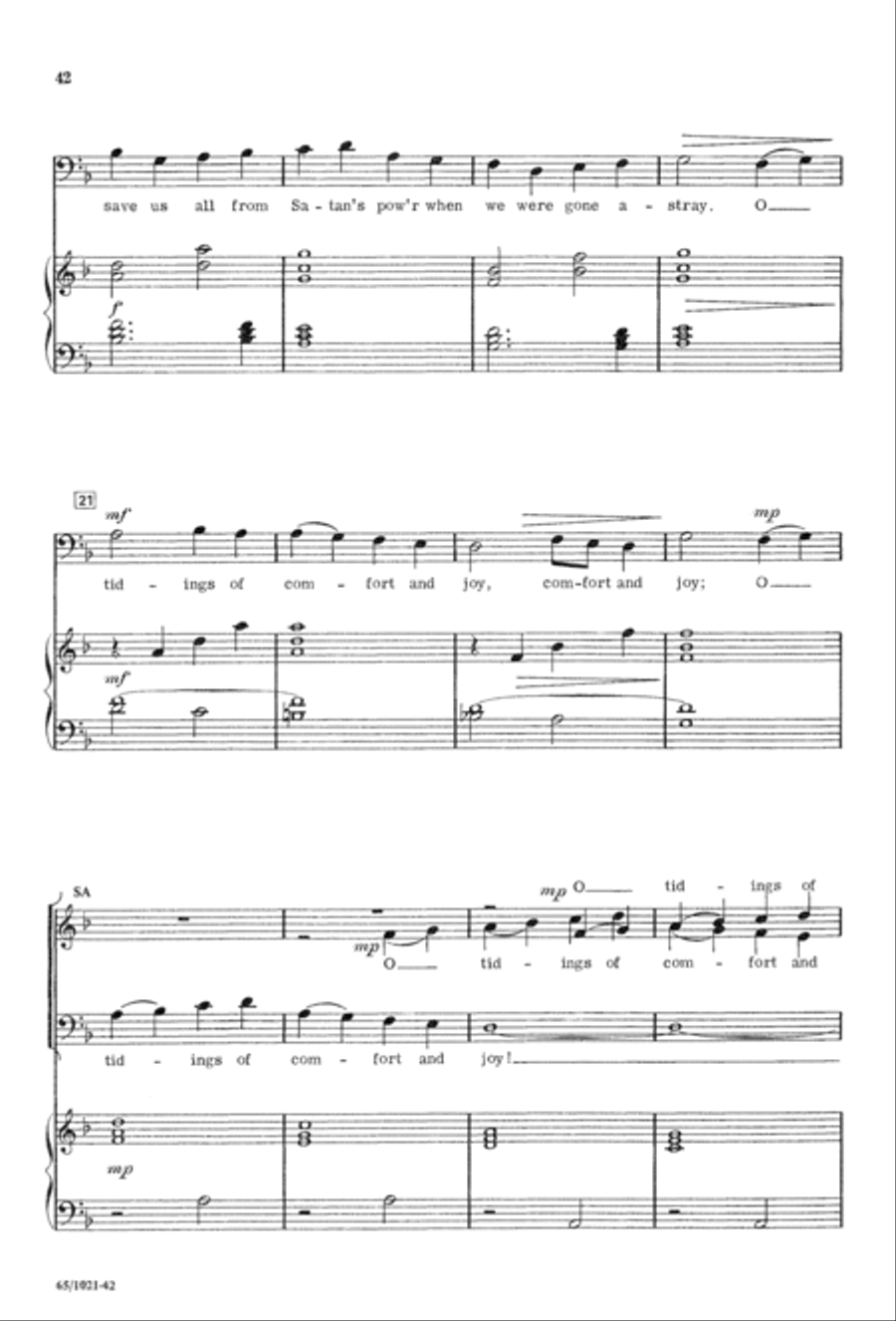 Nowell, Nowell, Emmanuel! (Digital Download) 3-Part scores gallery preview page 44