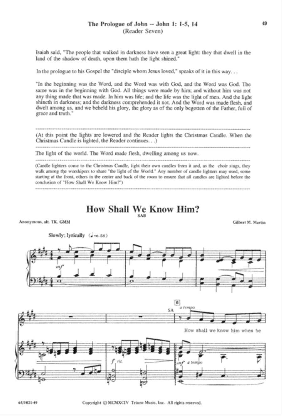 Nowell, Nowell, Emmanuel! (Digital Download) 3-Part scores gallery preview page 51