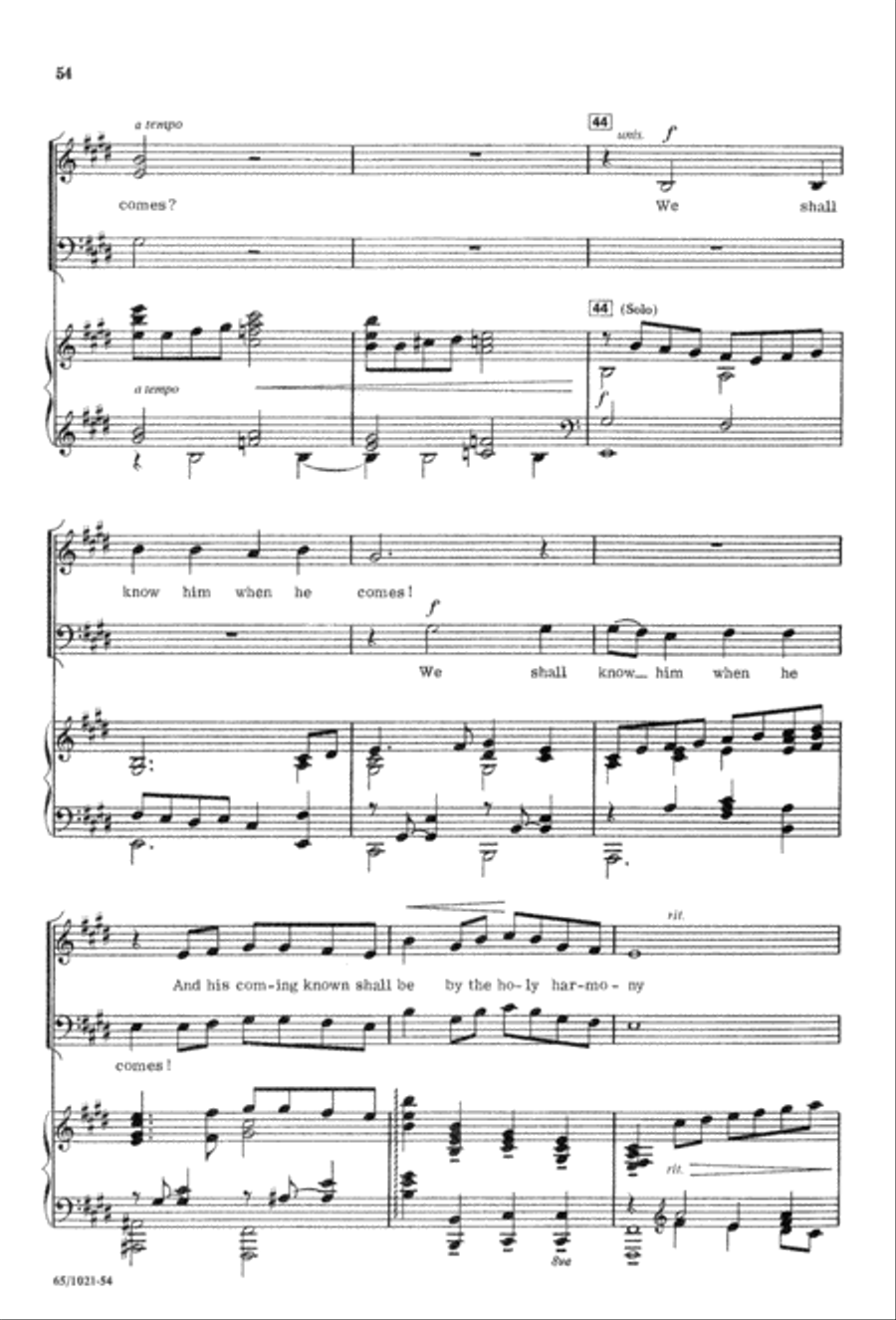 Nowell, Nowell, Emmanuel! (Digital Download) 3-Part scores gallery preview page 56
