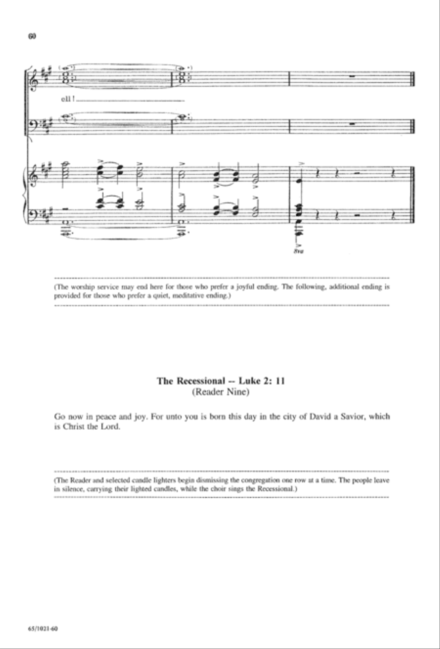 Nowell, Nowell, Emmanuel! (Digital Download) 3-Part scores gallery preview page 62