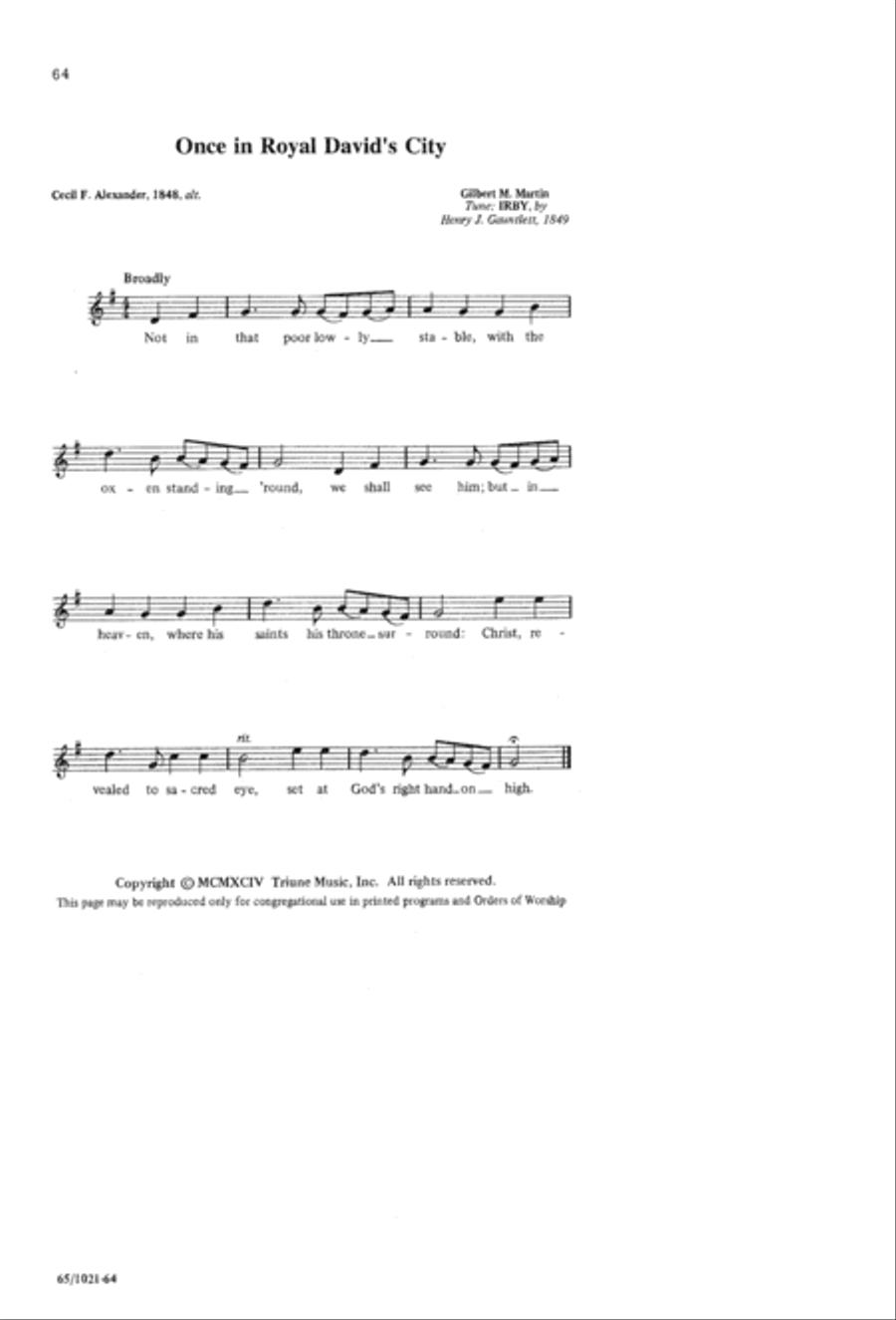 Nowell, Nowell, Emmanuel! (Digital Download) 3-Part scores gallery preview page 66