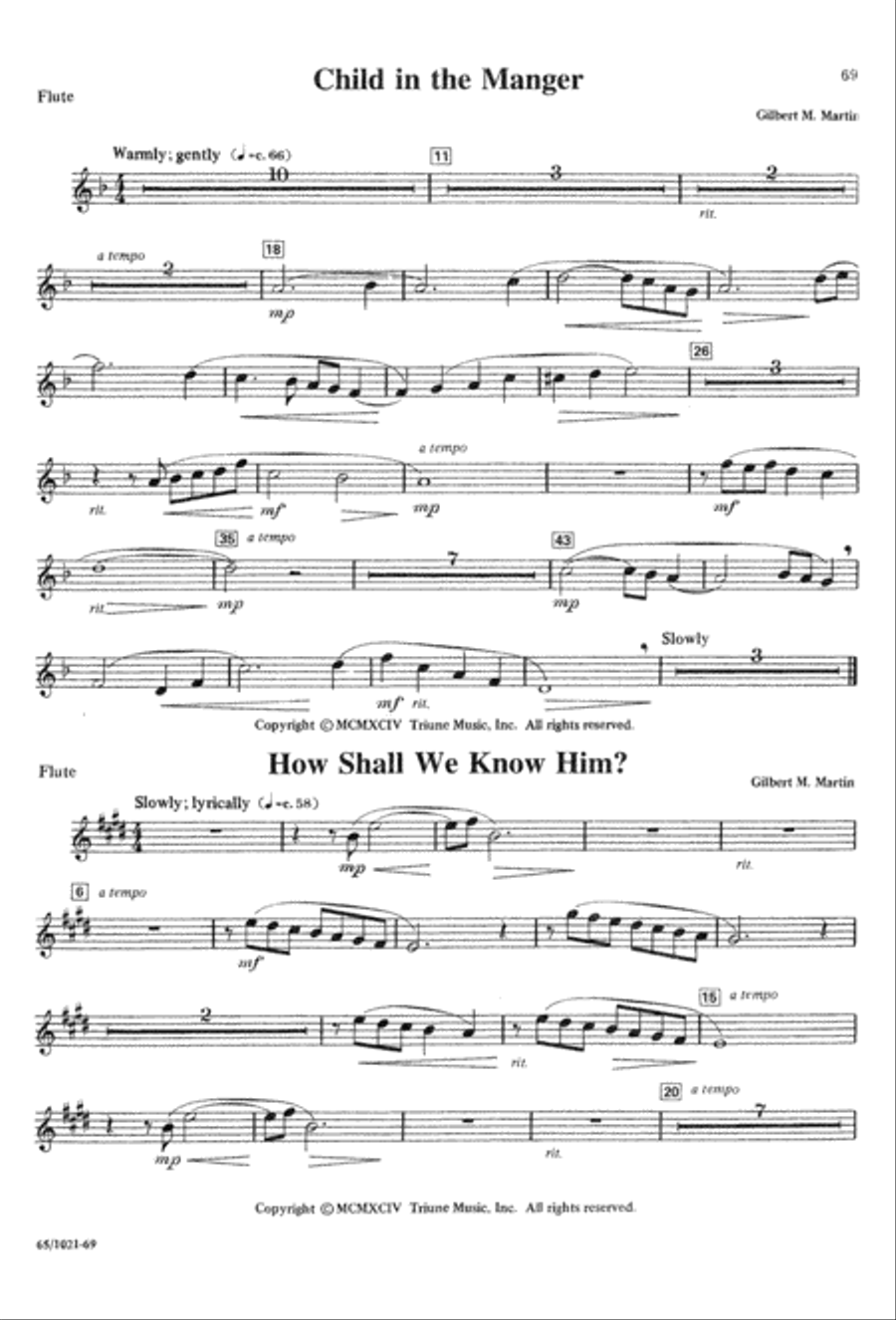 Nowell, Nowell, Emmanuel! (Digital Download) 3-Part scores gallery preview page 71