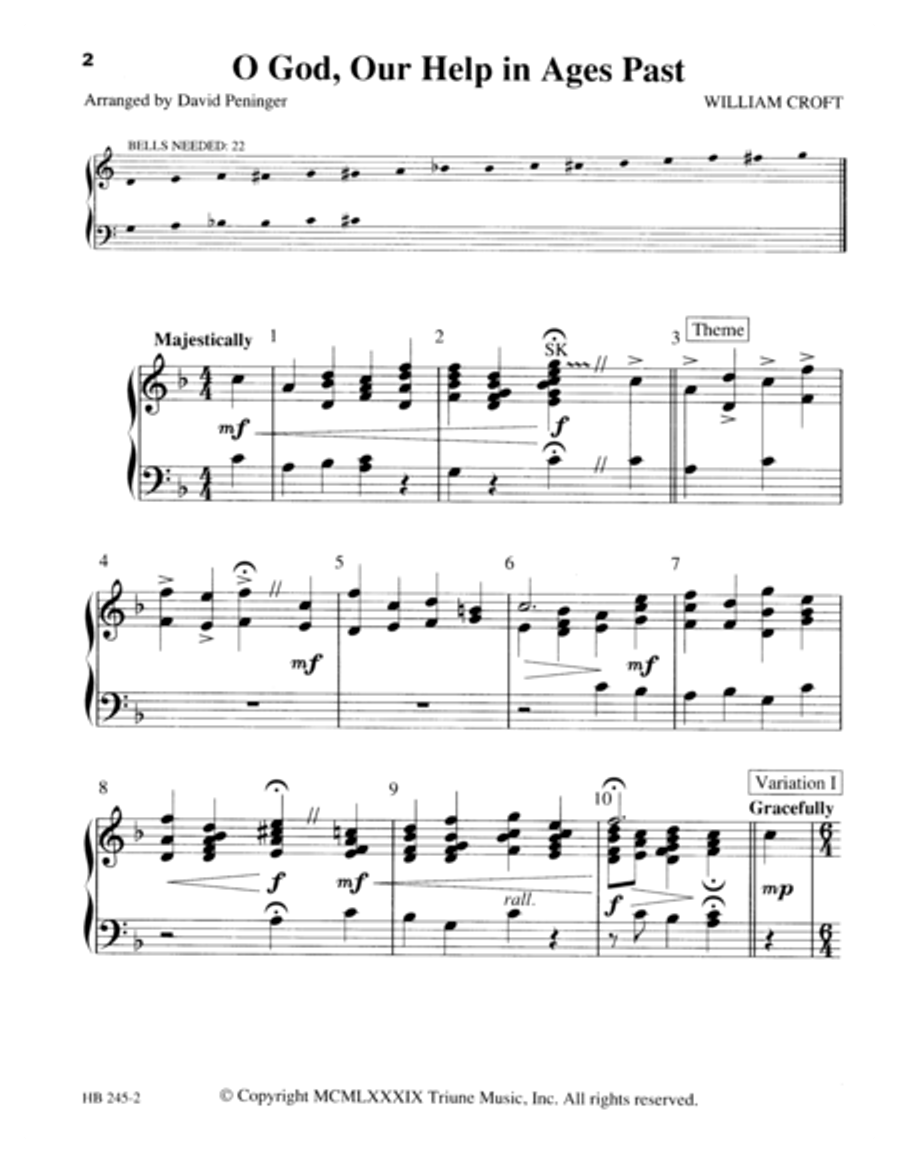 O God, Our Help In Ages Past 2-Octaves scores gallery preview page 2