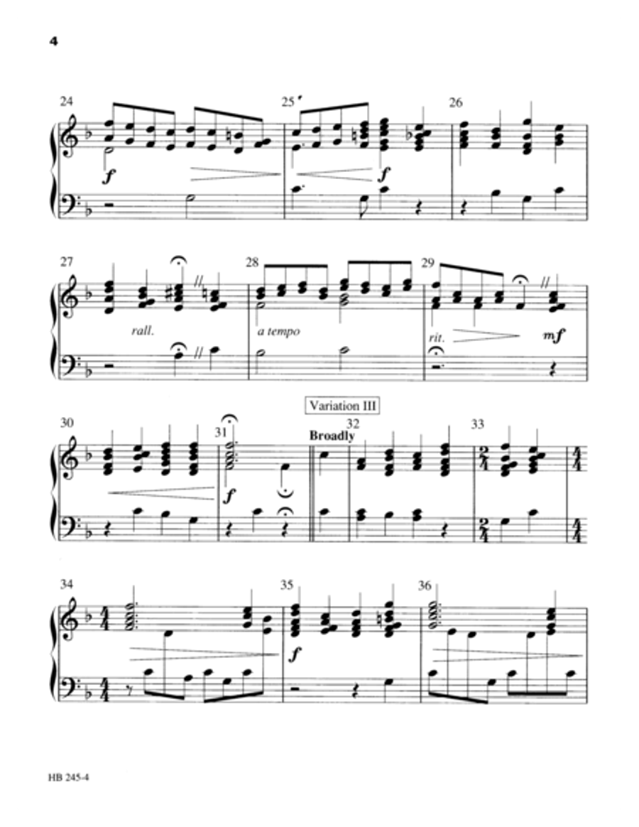O God, Our Help In Ages Past 2-Octaves scores gallery preview page 4