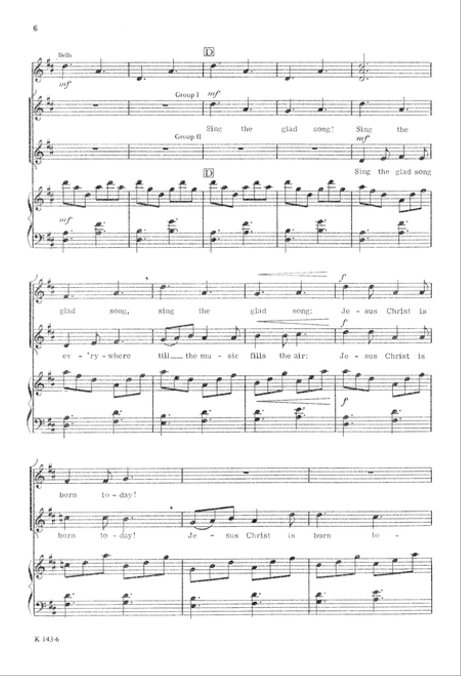 Jesus Christ Is Born Today! 2-Part scores gallery preview page 6