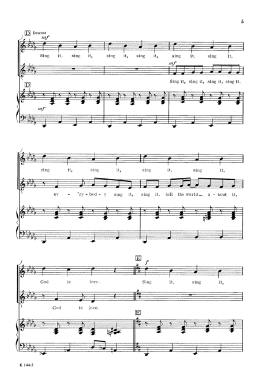 Sing It! (Digital Download) Unison Choir scores gallery preview page 5