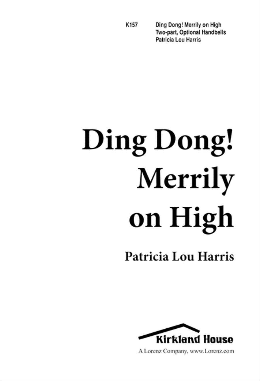 Ding Dong! Merrily on High (Digital Download) 2-Part scores gallery preview page 1