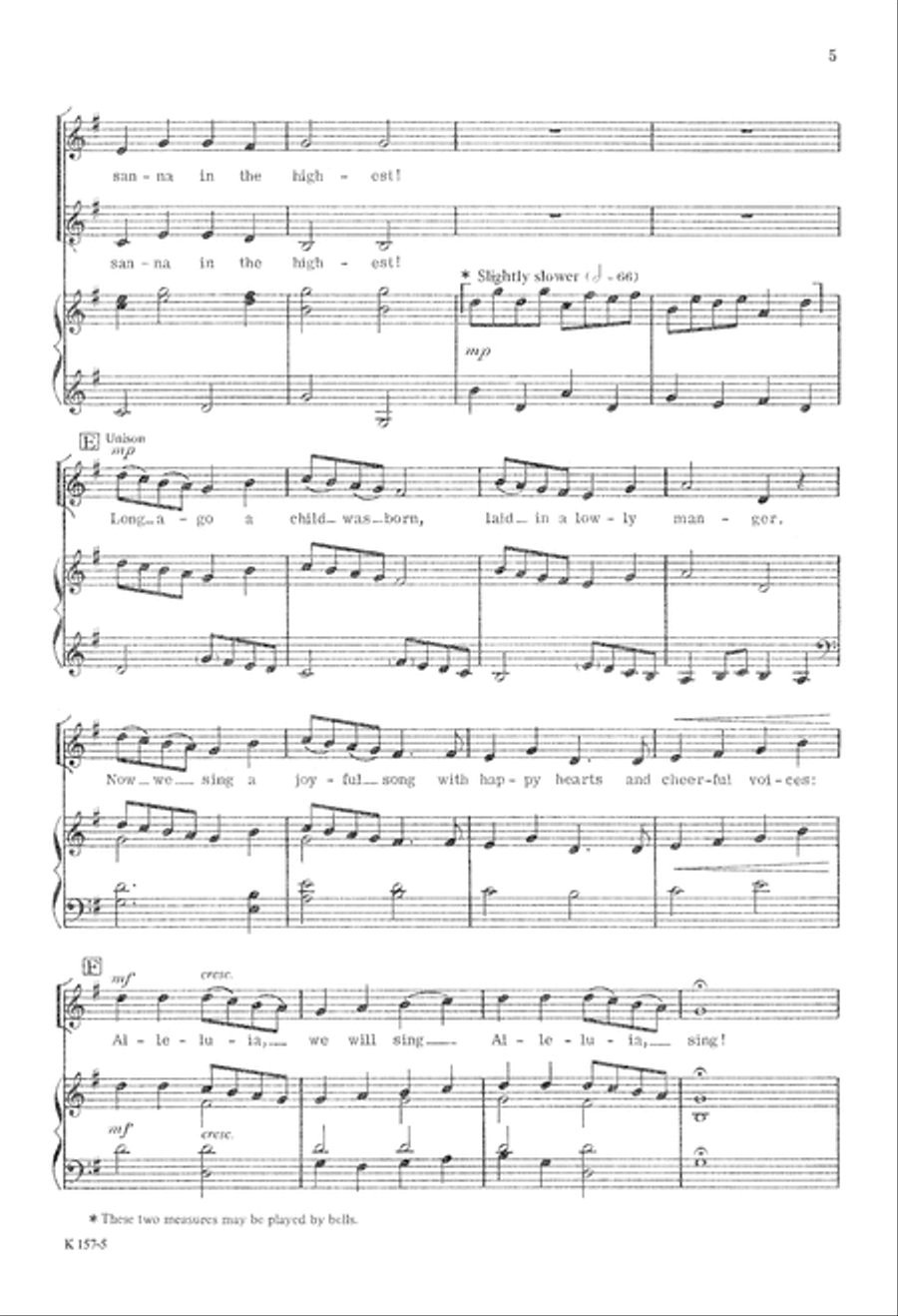 Ding Dong! Merrily on High (Digital Download) 2-Part scores gallery preview page 5