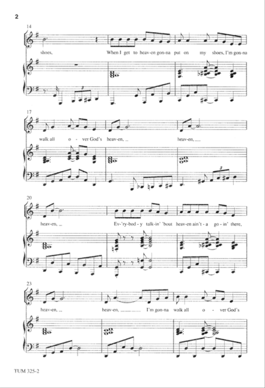 I Got Shoes (Digital Download) Divisi scores gallery preview page 2
