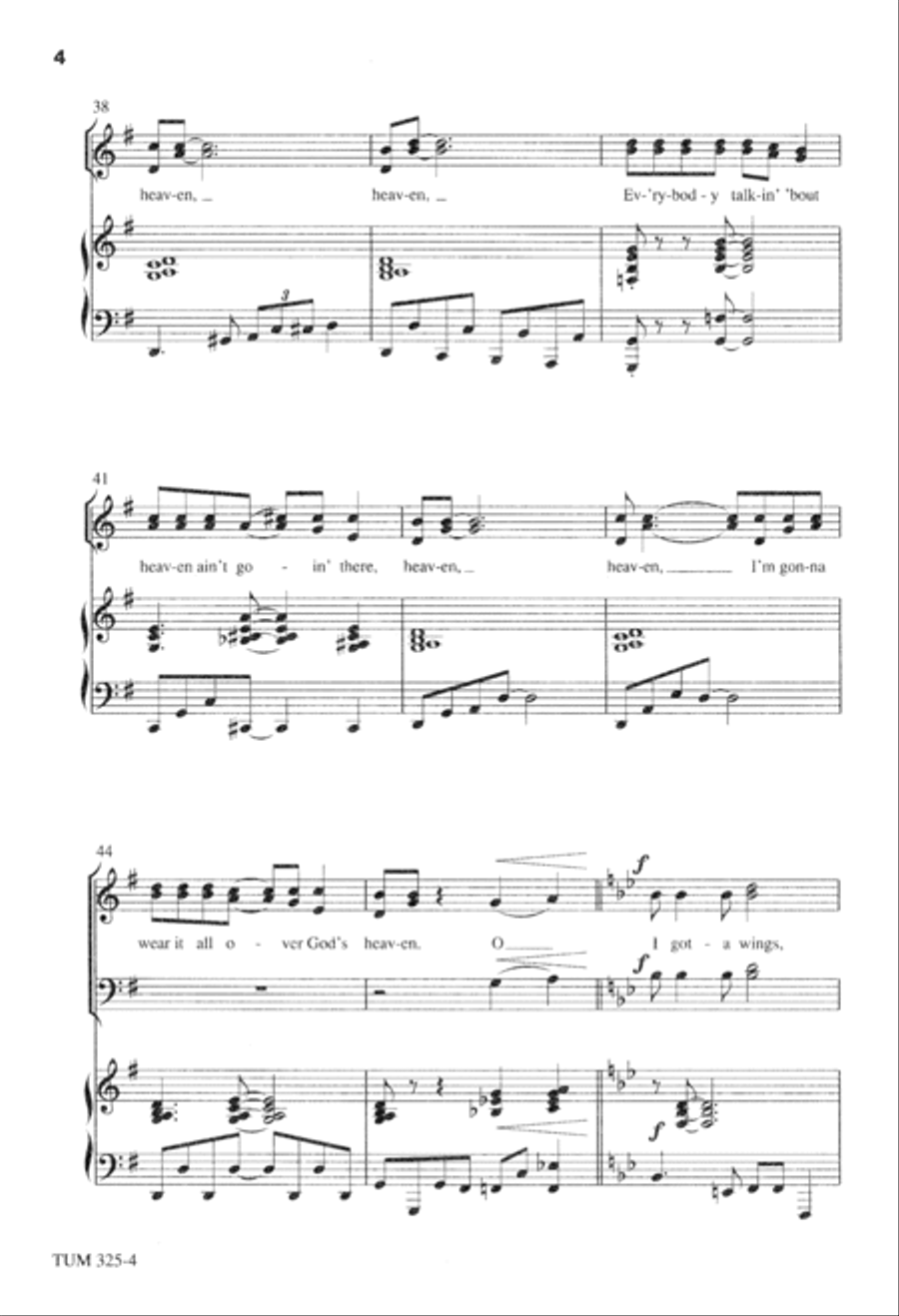 I Got Shoes (Digital Download) Divisi scores gallery preview page 4