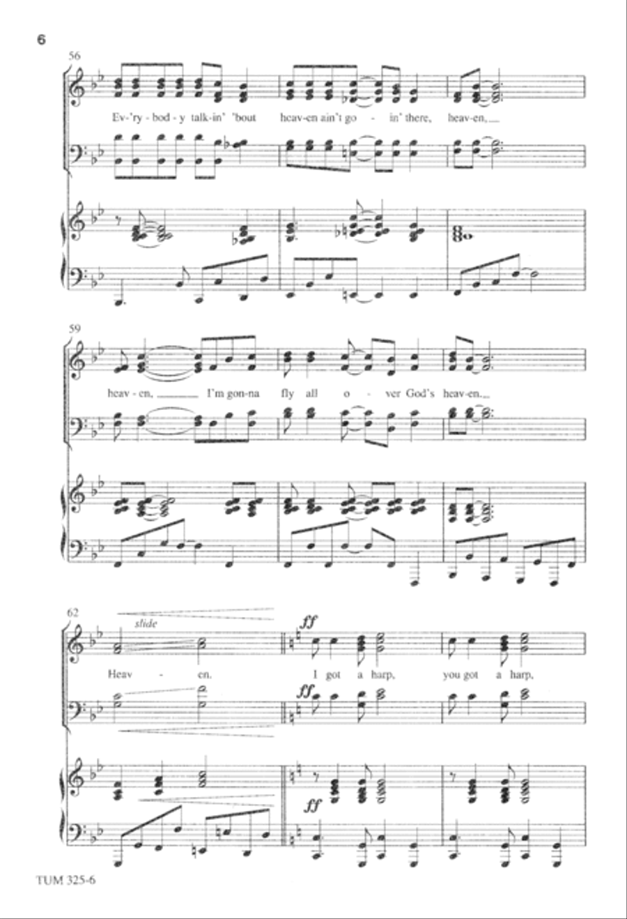 I Got Shoes (Digital Download) Divisi scores gallery preview page 6