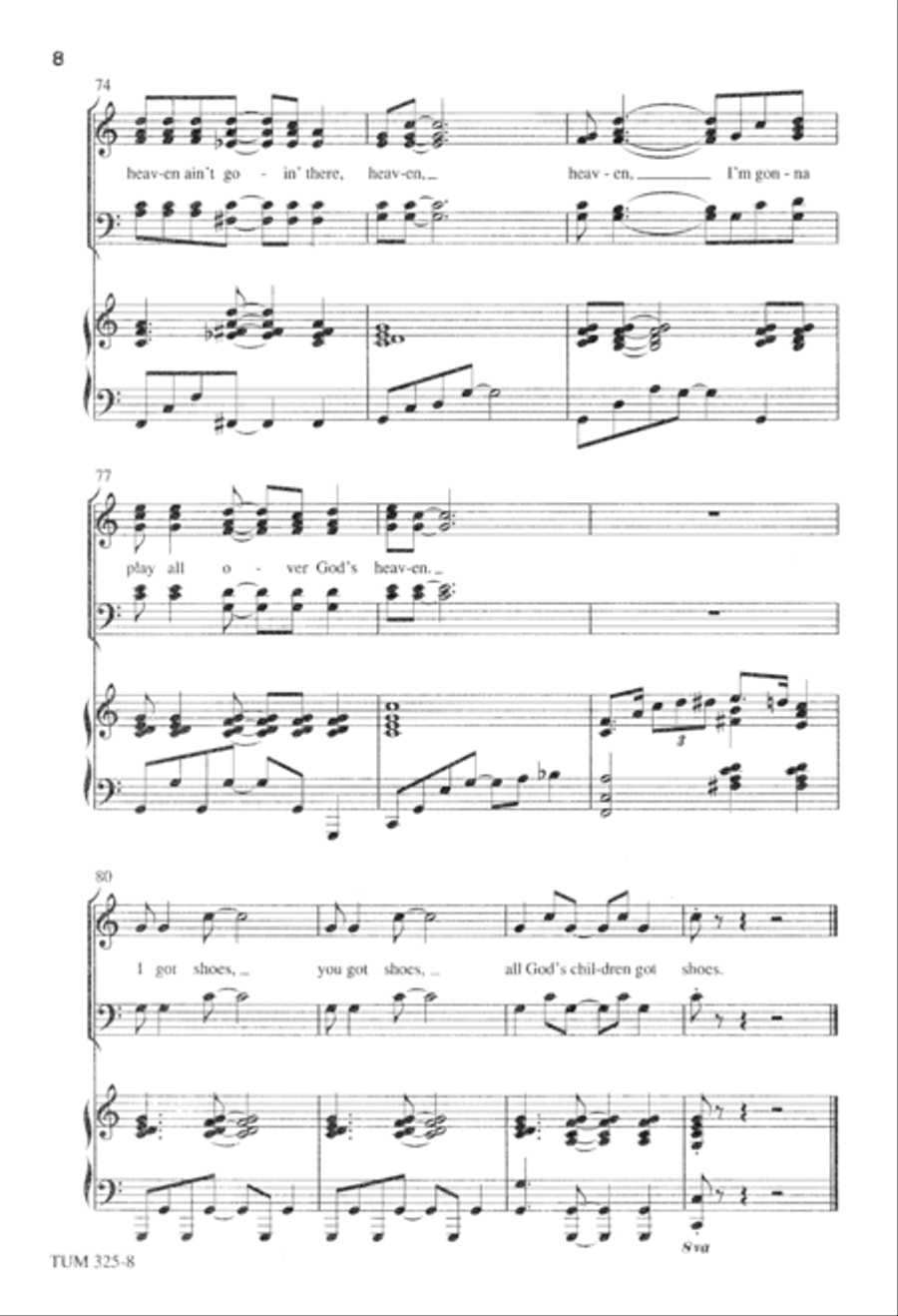 I Got Shoes (Digital Download) Divisi scores gallery preview page 8