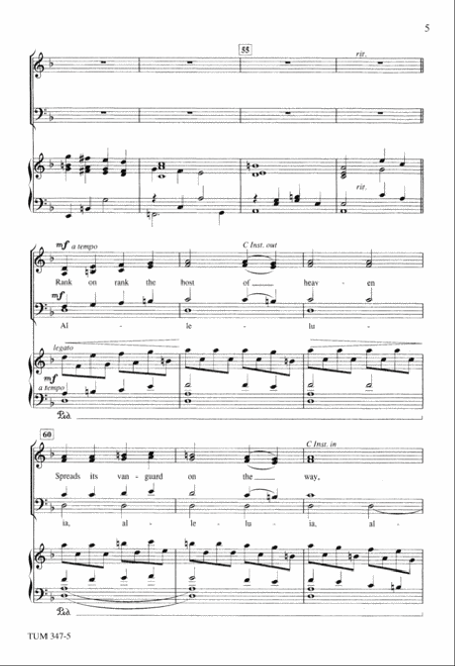 Let All Mortal Flesh Keep Silence (Digital Download) 4-Part scores gallery preview page 5