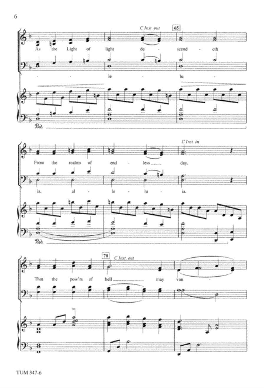 Let All Mortal Flesh Keep Silence (Digital Download) 4-Part scores gallery preview page 6