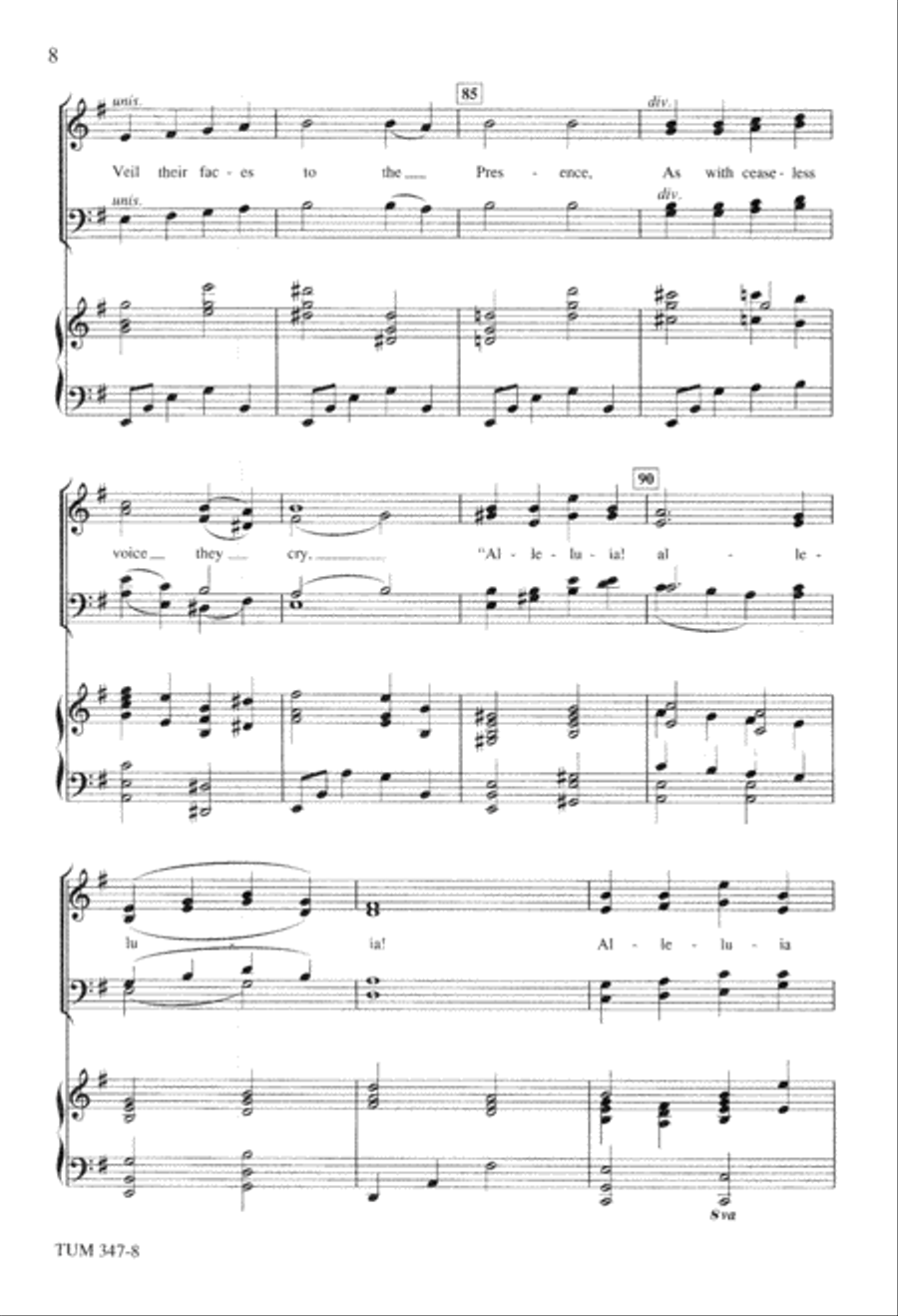 Let All Mortal Flesh Keep Silence (Digital Download) 4-Part scores gallery preview page 8