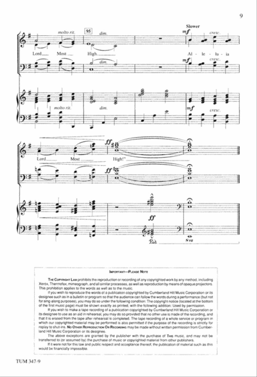 Let All Mortal Flesh Keep Silence (Digital Download) 4-Part scores gallery preview page 9