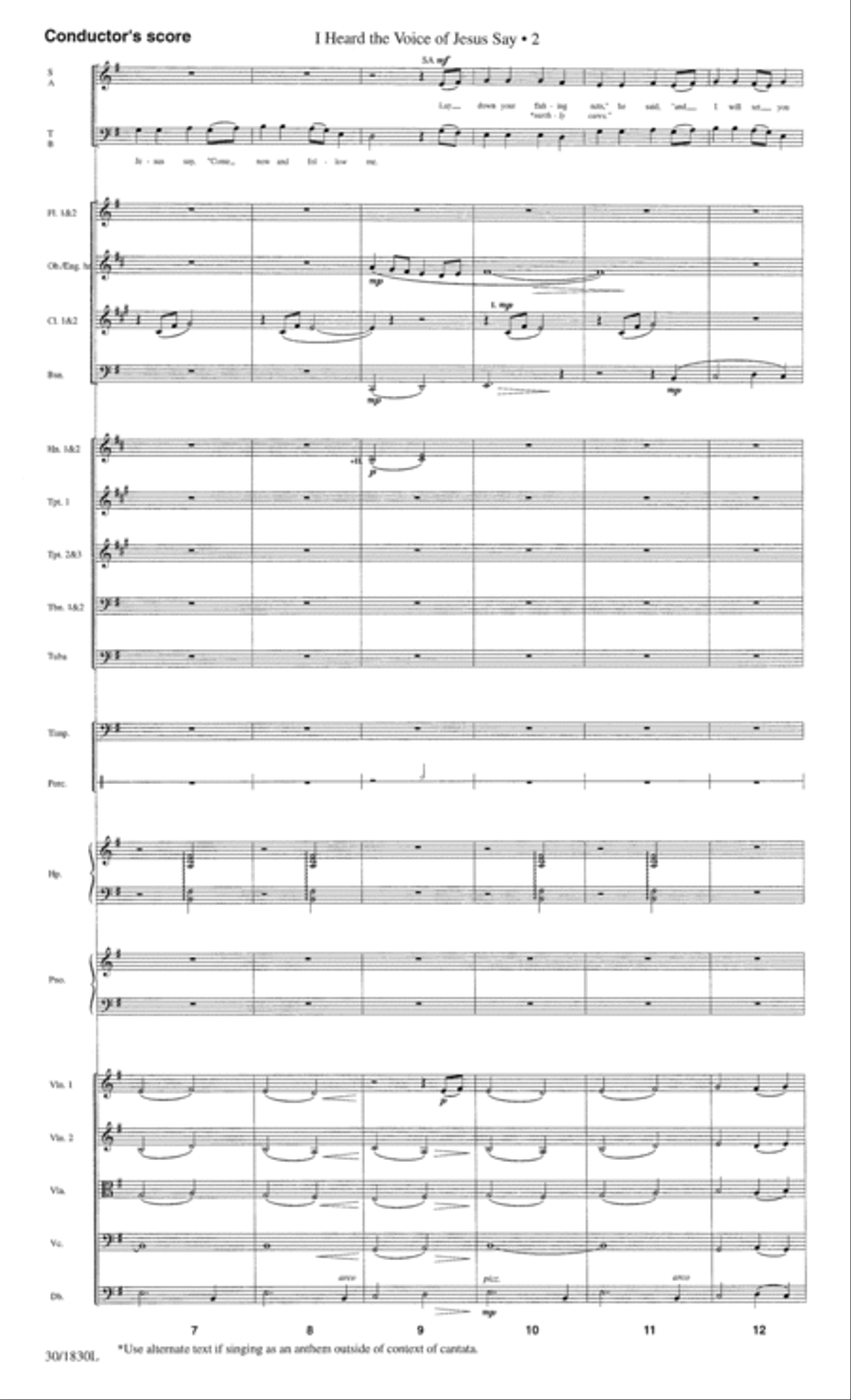 You Are the Christ! - Orchestration Choir scores gallery preview page 4