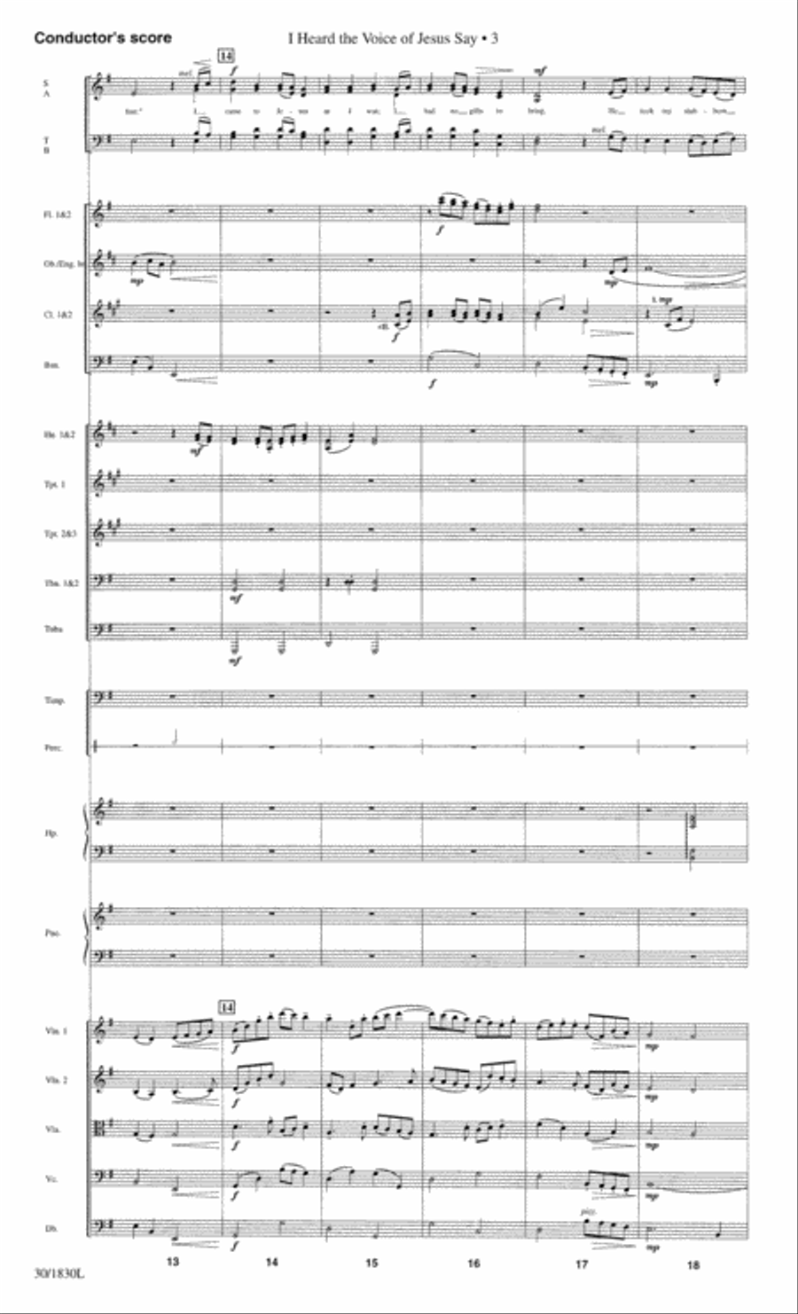 You Are the Christ! - Orchestration Choir scores gallery preview page 5