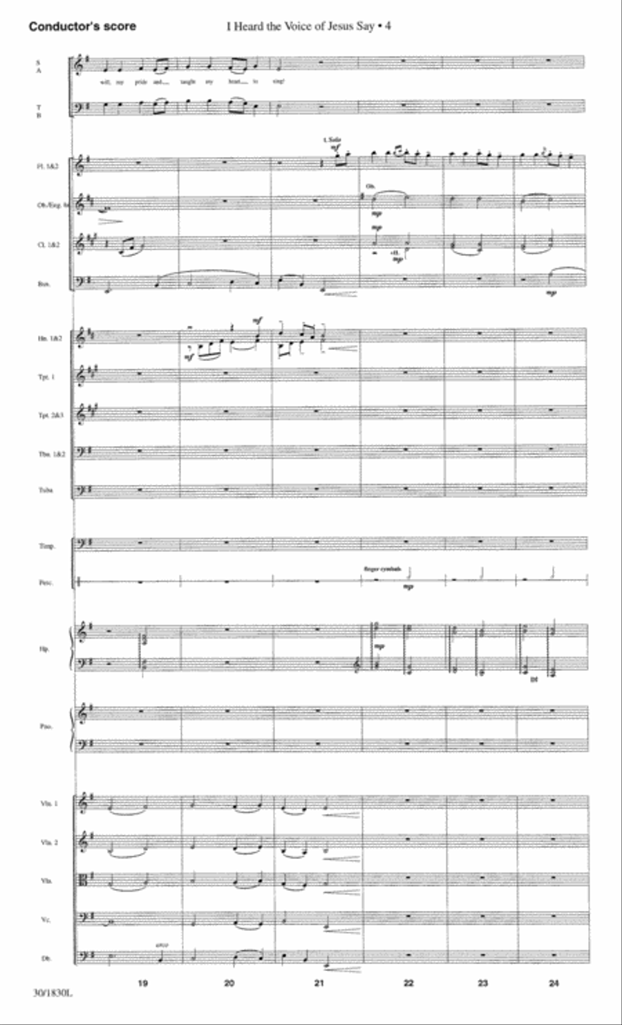 You Are the Christ! - Orchestration Choir scores gallery preview page 6