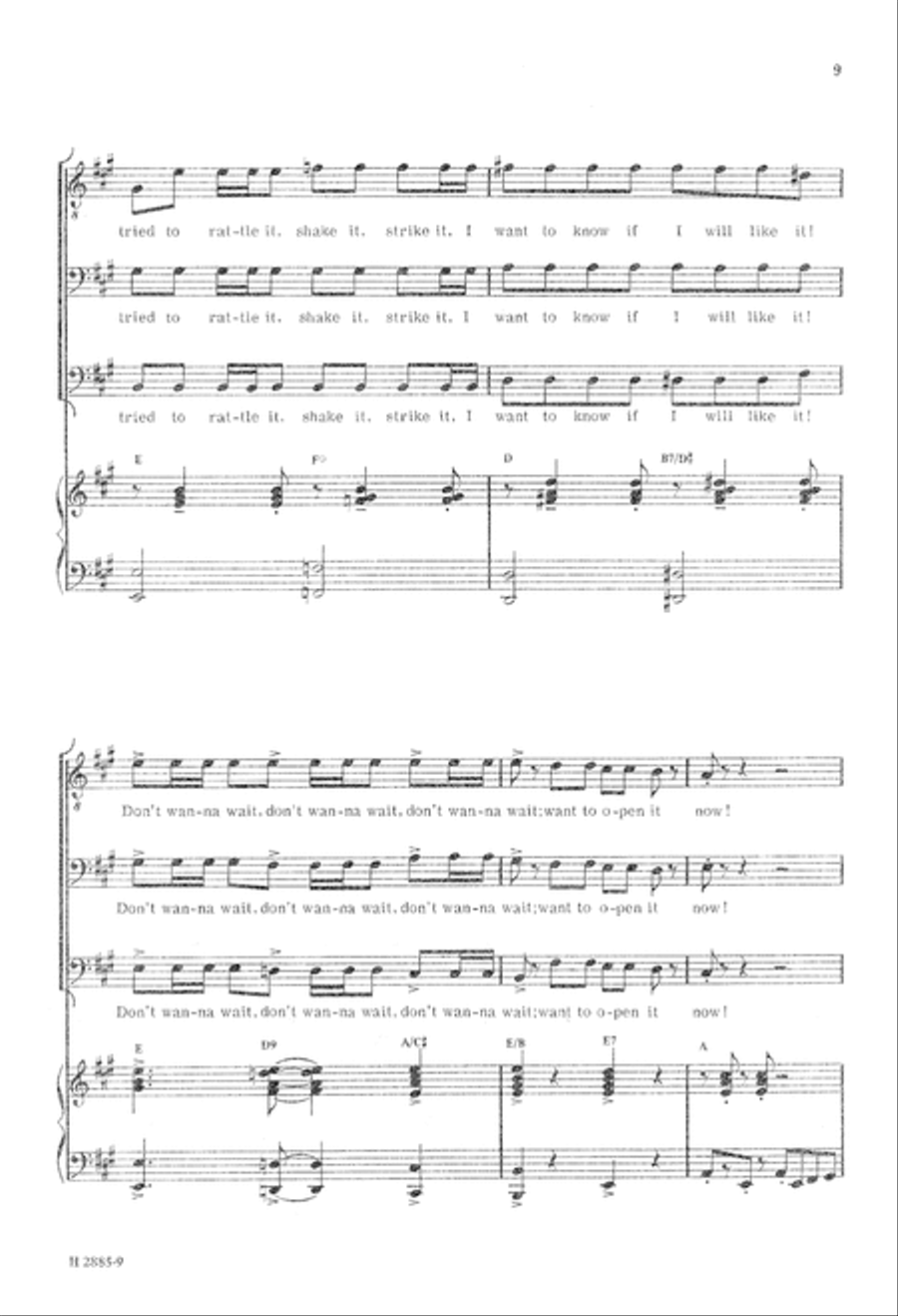 Don't Want to Wait (Digital Download) TTB scores gallery preview page 9