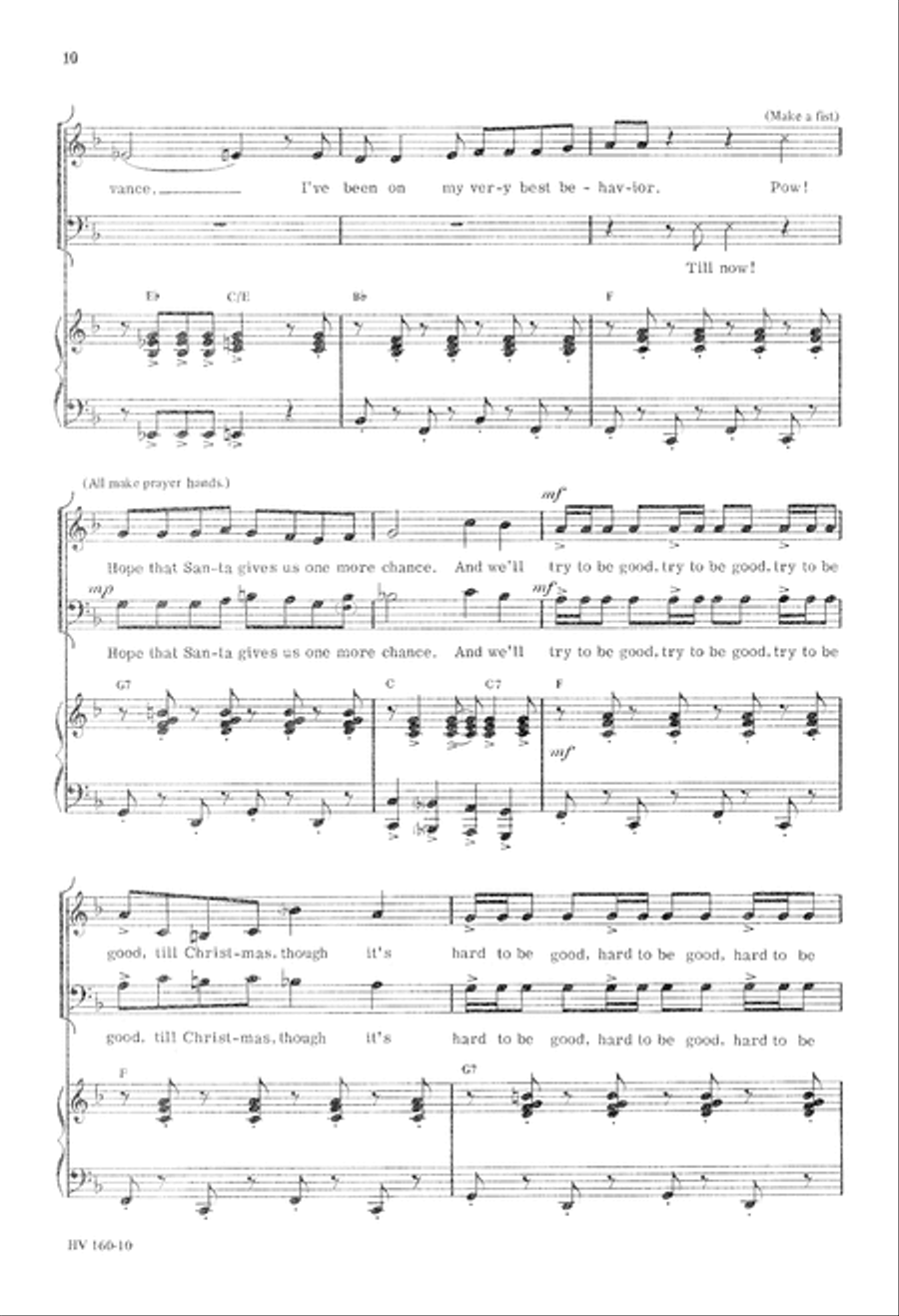 Don't Want to Wait (Digital Download) 3-Part scores gallery preview page 10
