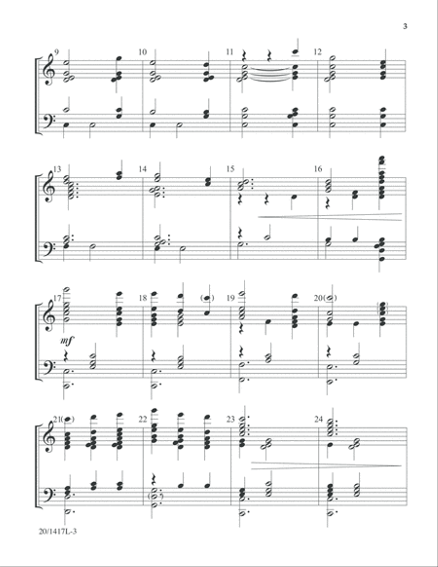 This Is My Father's World (Digital Download) 5-Octaves scores gallery preview page 3