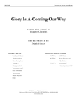 Glory Is A-Coming Our Way - Orchestra Score and Parts