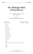 The Midnight Ride of Paul Revere - Wind Symphony Score and Parts