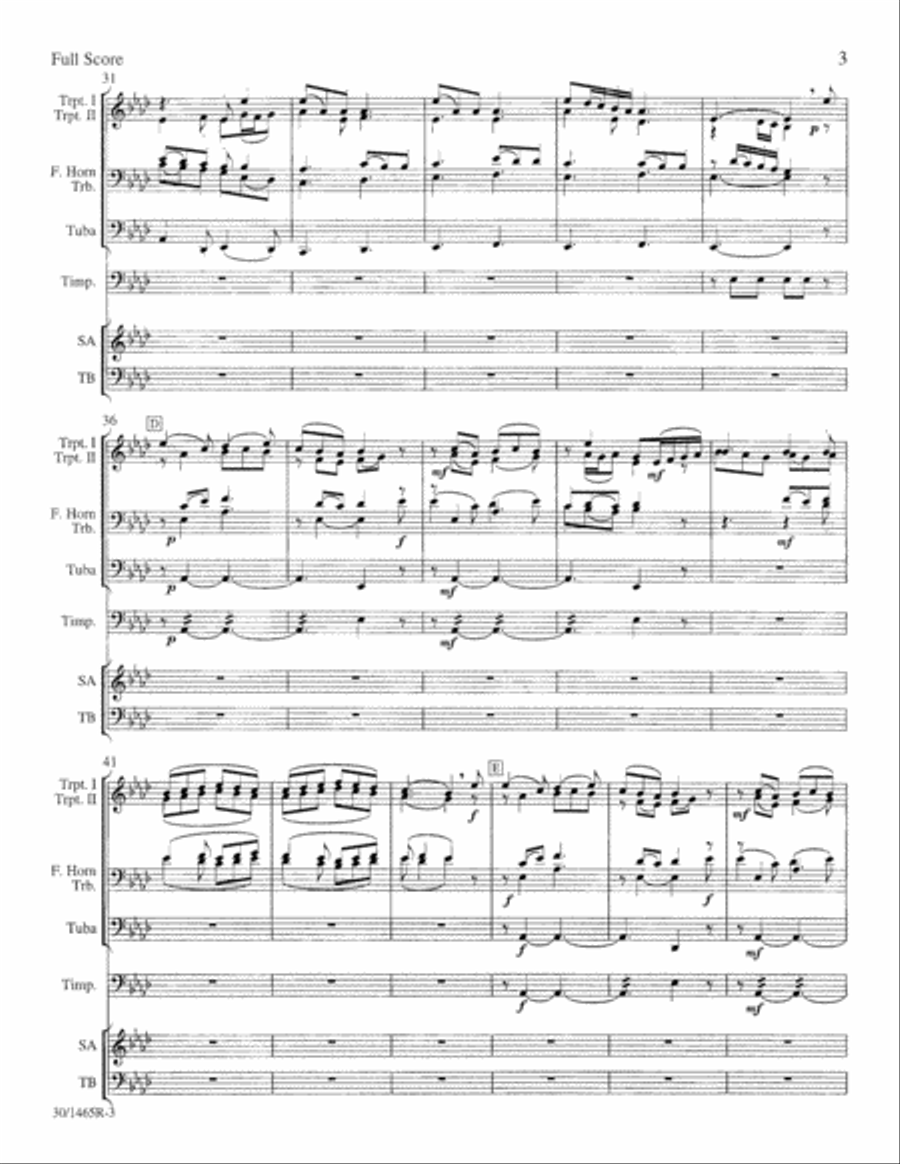Sussex Carol - Score and Parts Score scores gallery preview page 3