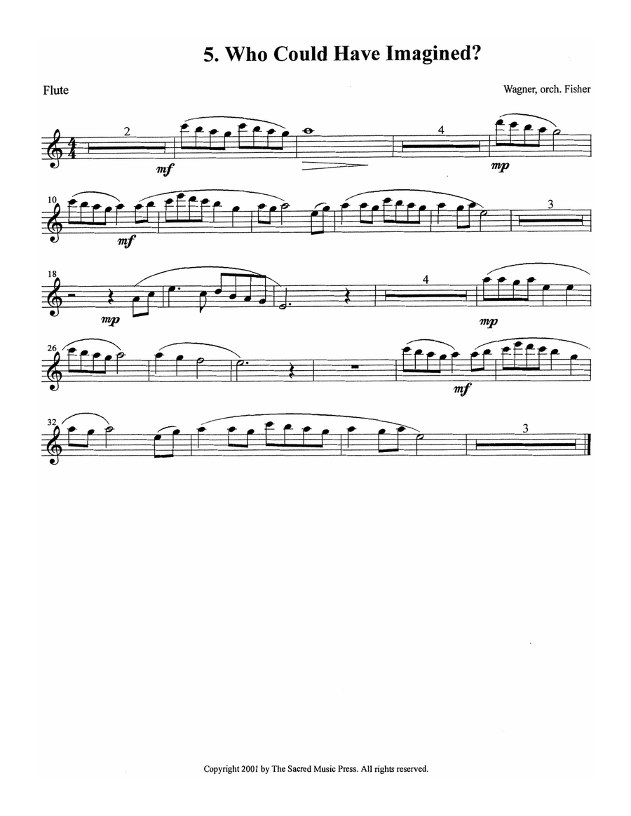 Shadows - Full Orch Choir scores gallery preview page 6