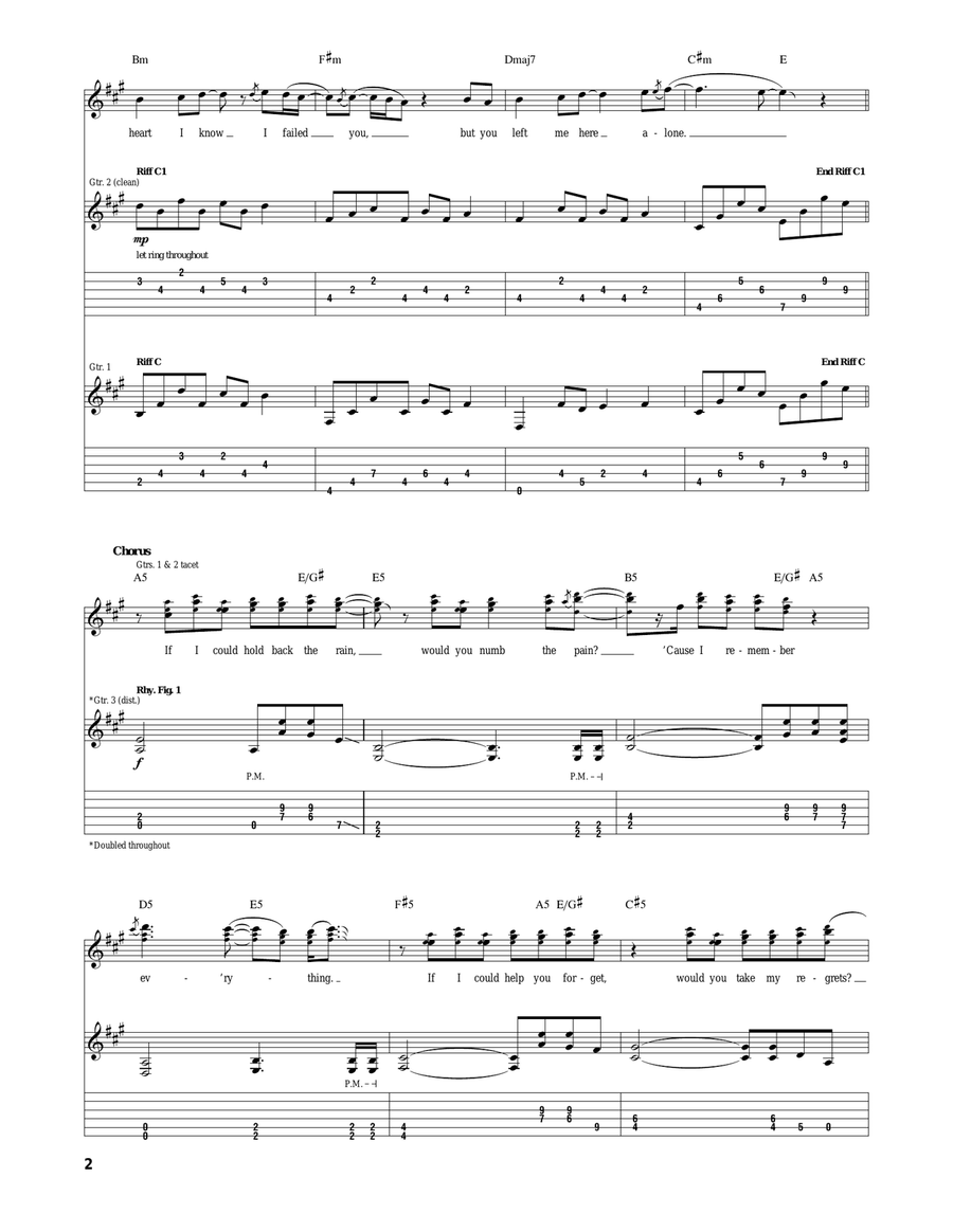 Remember Everything Remember Everything Acoustic Guitar scores gallery preview page 2