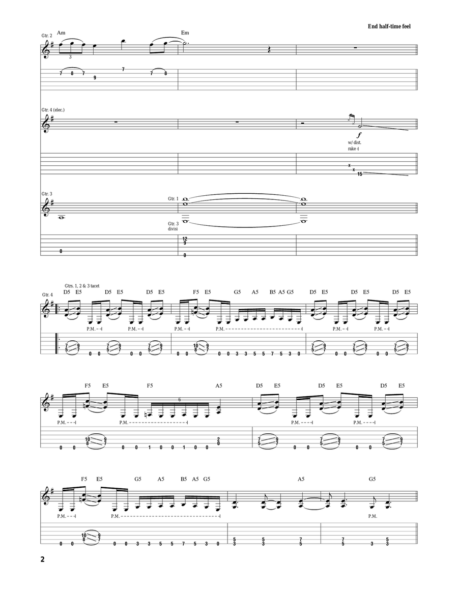 If I Fall If I Fall Acoustic Guitar scores gallery preview page 2
